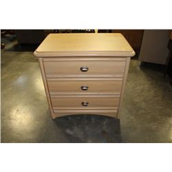 3 DRAWER ENDTABLE