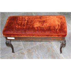 ANTIQUE FIRESIDE BENCH