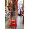Image 1 : RED FRAMED DISPLAY CASE