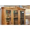 Image 2 : OAK ILLUMINATED CHINA CABINET
