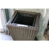 Image 2 : RATTAN PLANTER AND TROLLEY