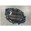 Image 2 : BLACK DECORATIVE WALL MIRROR