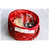 Image 1 : DECORATIVE RED BOX WITH JEWELLRY AND WATCHES