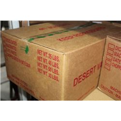 25LB BOX OF DESERT VALLEY DRIED DATES