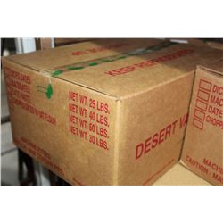 25LB BOX OF DESERT VALLEY DRIED DATES