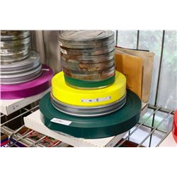 LOT OF MOVIE REELS