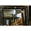 Image 1 : LARGE MOTHER OF PEARL AND LACQUER WALL MIRROR