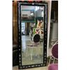 Image 2 : LARGE MOTHER OF PEARL AND LACQUER WALL MIRROR