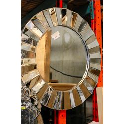 UNIQUE BEVELLED WALL MIRROR