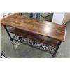 Image 2 : THREE TIER HALL TABLE