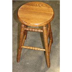 OAK STOOL