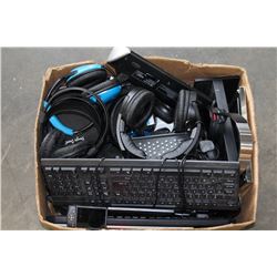 BOX OF ASSORTED ELECTRONICS