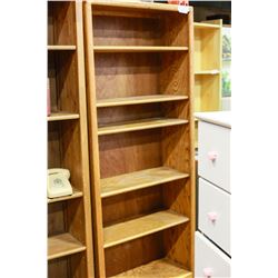 6 OAK BOOKSHELF