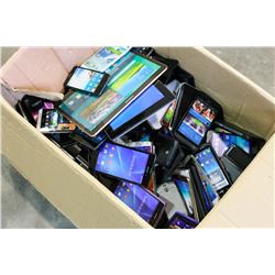 BOX OF DISPLAY PHONES