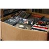 Image 2 : TWO LARGE BOXES OF CDS AND DVDS