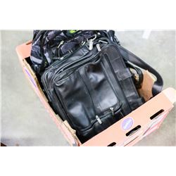 LOT OF BACKACKS AND COMPUTER BAGS