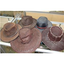 LOT OF COWBOY HATS