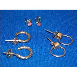 EARRINGS - 3 PAIR TTL