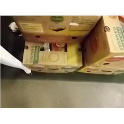 LARGE BANANA BOX OF ASSORTED FOOD ITEMS