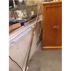 VINTAGE SALMON FISHING ROD - CORK HANDLE