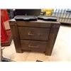 Image 1 : NIGHT STAND - SCRATCH & DENT DISPLAY UNIT - 2 DWR