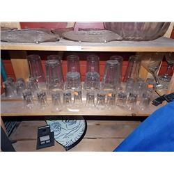 SHELF GLASSWARE
