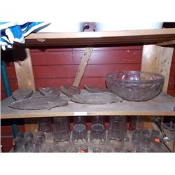 SHELF GLASSWARE