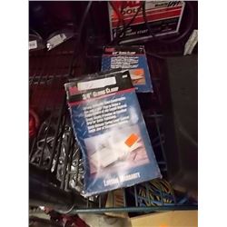 BOX OF 3/4" GLUEING CLAMP ENDS - 2 BXS TTL