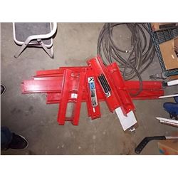 LOT OF HEAVY STEEL - NEW PARTS FOR WESTWARD 12 TO SHOP PRESS