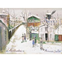 Maurice Utrillo 1883-1955, Franse School<…