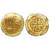 Image 1 : Mexico City, Mexico, cob 8 escudos, 1713J, encapsulated NGC MS 64, from the 1715 Fleet (as stated in