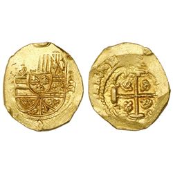 Mexico City, Mexico, cob 4 escudos, Philip V, assayer not visible (J), style of 1711-12, encapsulate