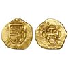 Image 1 : Seville, Spain, cob 1 escudo, Philip III, assayer not visible.