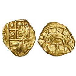 Seville, Spain, cob 1 escudo, Philip IV, assayer R