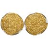 Image 1 : France, franc a pied, Charles V (1364-80), encapsulated NGC AU 55.