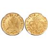 Image 1 : France (Bordeaux mint), Louis d'or, Louis XV, 1729-K, from the Auguste (1761), encapsulated NGC genu