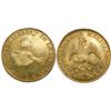 Image 1 : Contemporary counterfeit in gold of a Mexico City, Mexico, 8 escudos, 1863TH.