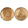 Image 1 : Mexico City, Mexico, 20 pesos, 1959, modern restrike, encapsulated NGC MS 66.