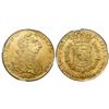 Image 1 : Lima, Peru, bust 8 escudos, Charles III (young bust), 1767JM, encapsulated NGC AU 53.