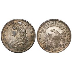 USA (Philadelphia mint), half dollar capped bust, 1833.