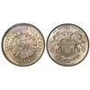 Image 1 : USA (Philadelphia mint), copper-nickel 5 cents shield, 1866, with rays, encapsulated PCGS MS62 (old 