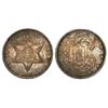 Image 1 : USA (Philadelphia mint), silver 3 cents, 1861.