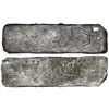 Image 1 : Medium-sized "tumbaga" silver bar #M-89, 4250 grams, stamped with assayer BRAo, serial number RC and