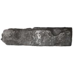 Neatly formed silver ingot, 1585 grams, about 98.5% fine, no stamps visible, from the Bredenhof (175