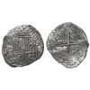 Image 1 : Potosi, Bolivia, cob 8 reales, 16(17)M, Grade-2 quality but Grade 3 on certificate.