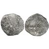 Image 1 : Potosi, Bolivia, cob 8 reales, 1618, assayer not visible, Grade 2.