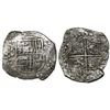 Image 1 : Potosi, Bolivia, cob 8 reales, (162)0T, Grade 2.