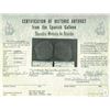 Image 2 : Potosi, Bolivia, cob 8 reales, (16)20(T), Grade 3 (12 points), with hand-signed certificate from 197
