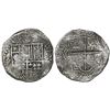 Image 1 : Potosi, Bolivia, cob 8 reales, Philip III, assayer T, tiny mintmark, Grade 1.