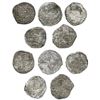 Image 1 : Lot of five Potosi, Bolivia, cob 8 reales, Philip III, various assayers (where visible), all Grade-3